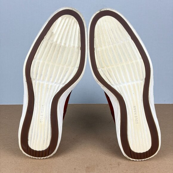 Cole Haan Grandevolution Leather Wingtip Oxford Dress Shoes Mens 12 Brown - Picture 7 of 11